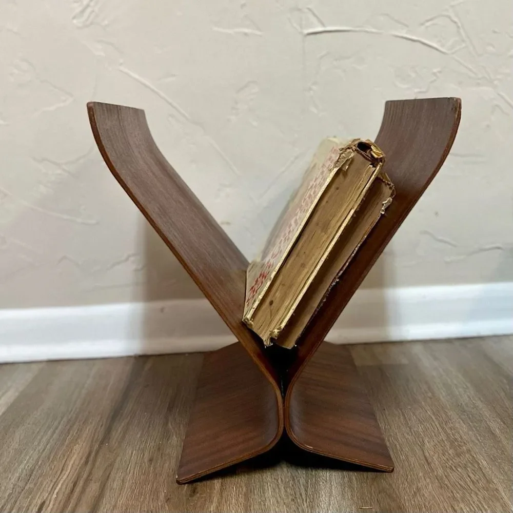 Vintage MCM Bentwood Magazine Rack by Paul Rowan for Umbra - Picture 5 of 9